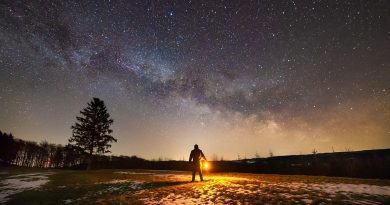 milky way, night, stars