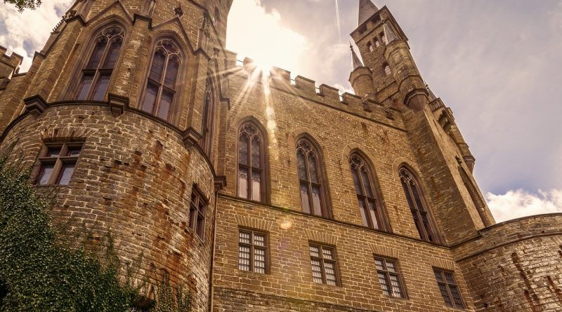 castle, masonry, hohenzollern